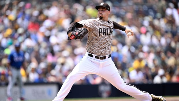 San Diego Padres pitcher Blake Snell